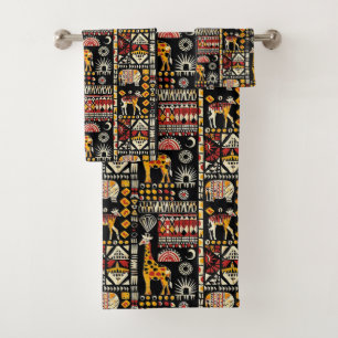 Ornement traditionnel ethnique africain, patte tri