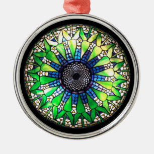Ornement vert de Tiffany