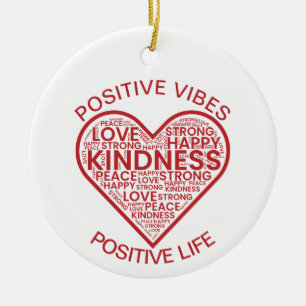 Ornement Vibrations Positives Vie Positive