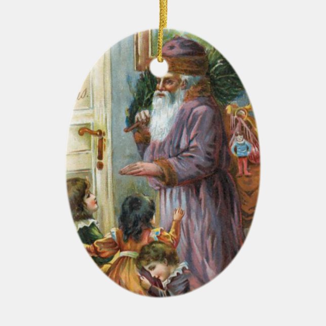 Ornement victorien de Noël (Devant)