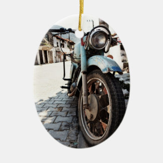 Ornement vintage de moto
