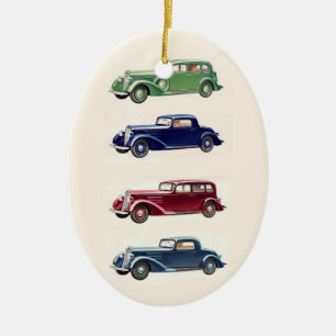 Ornement vintage de voitures