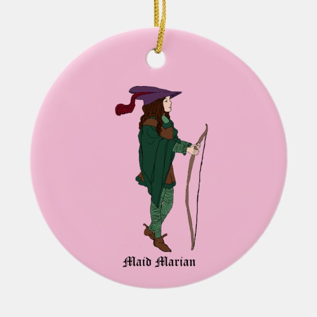 Ornement Vintage Maid Marian (Devant)