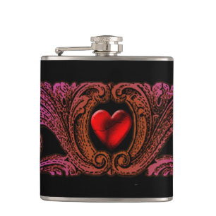 Ornement Violet Gothique avec Flacon en forme de C