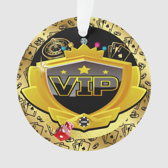 ORNEMENT VIP CASINO (devant)