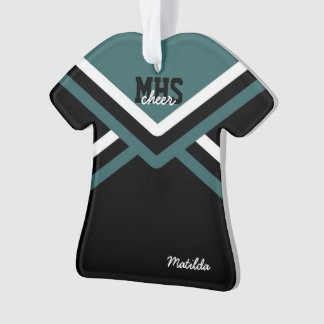 Ornements acryliques uniformes de pom-pom girl