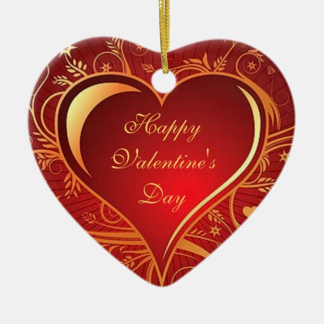 ORNEMENTS CARDIAQUES POUR LA JOURNÉE VALENTINES -  (Devant)