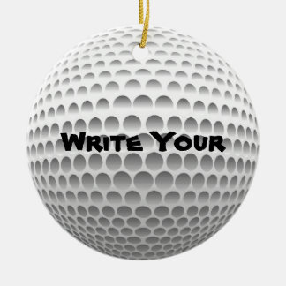 Ornements de balle de golf