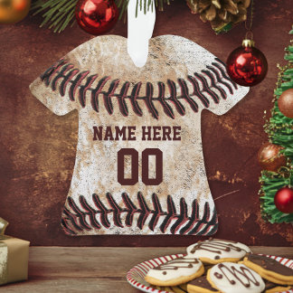 Ornements de baseball personnalisés