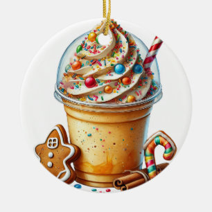 Ornements de café de Noël