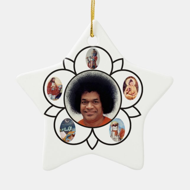 Ornements de décor de Sathya Sai Baba (Devant)