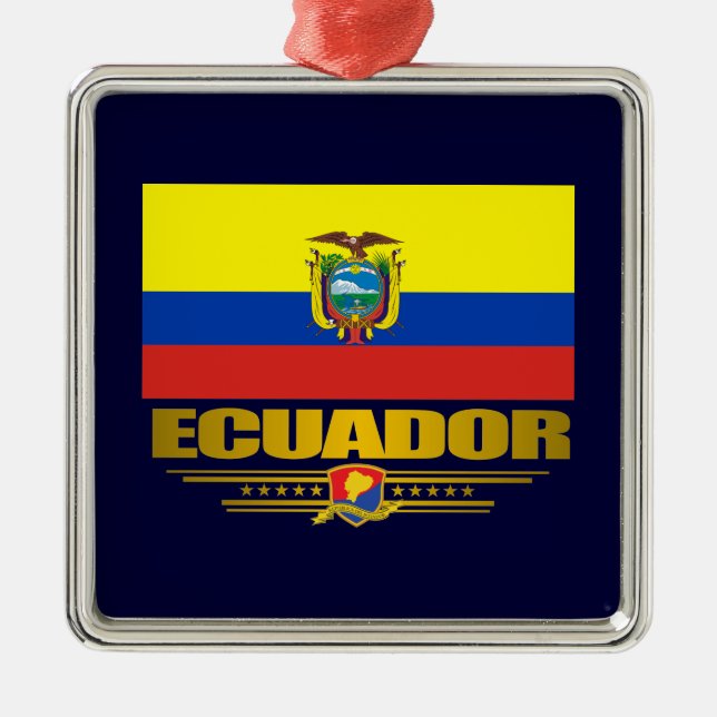 Ornements de "Ecuador Pride" (Devant)