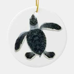 Ornements de Hatchling de tortue verte