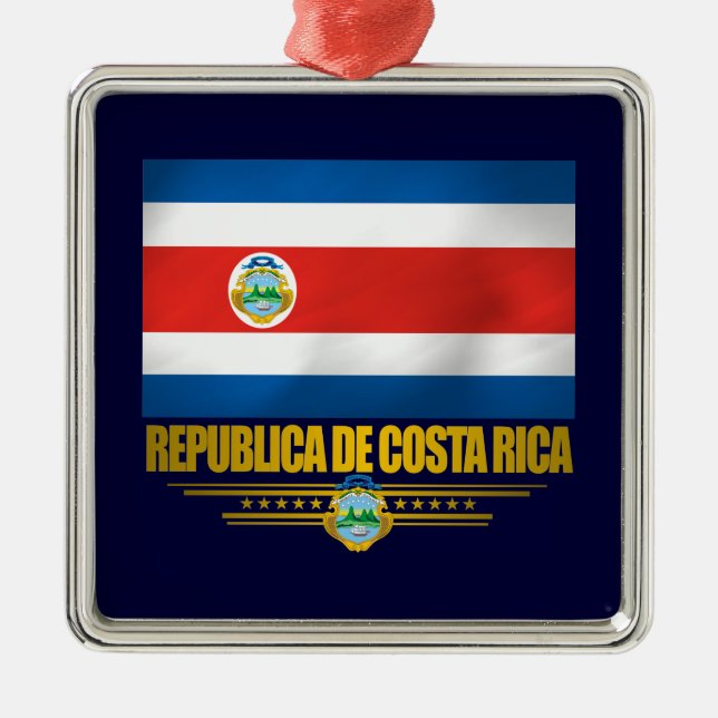 Ornements de la "Fierté du Costa Rica" (Devant)