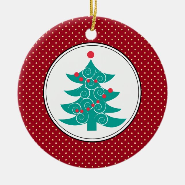 Ornements de Noël d'arbre de Noël (Devant)