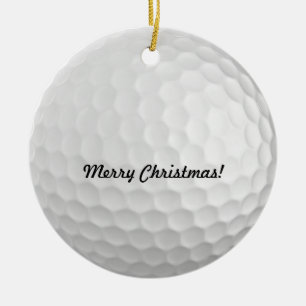 Ornements de Noël de boule de golf