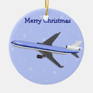 Ornements de Noël de l'avion