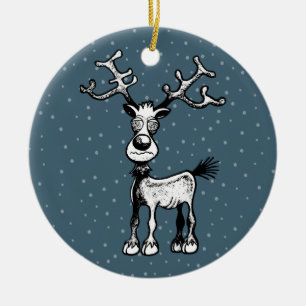 Ornements de Noël de Rudolph le Renne