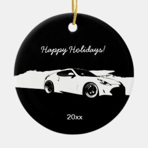 ornements de Noël de tir du roulement 370Z