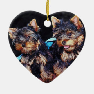 Ornements de Noël de Yorkie