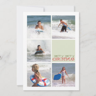 Ornements de Noël Double SIded Multi Carte photo