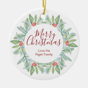 Ornements de Noël personnalisés