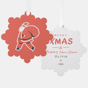 Ornements de Noël personnalisés – Vacances charman
