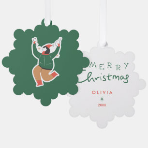 Ornements de Noël personnalisés – Vacances charman