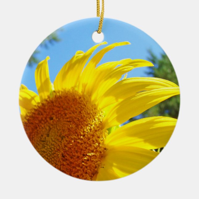 Ornements de tournesol Cadeaux de fleurs de soleil (Devant)