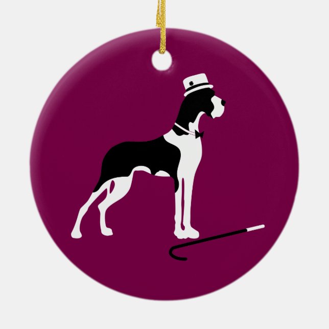 Ornements Dogue Allemand  (Dos)
