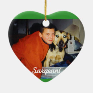 Ornements personnalisés d'animal familier - le