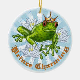 Ornements personnalisés Prince Charmant Grenouille