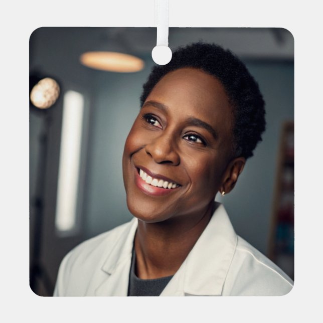 Ornements photo personnalisés 2 côtés (Verso)