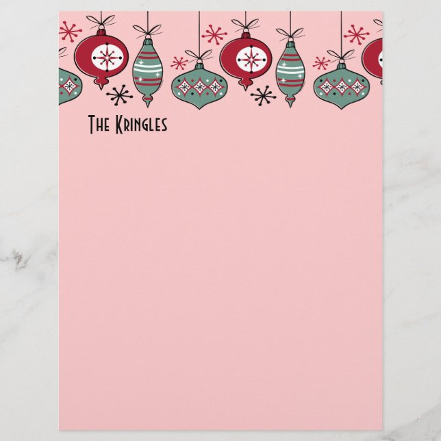 Ornements rétro (Devant)