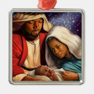 Ornements saints de Noël de famille