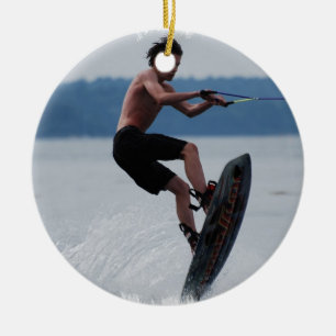 Ornements sautants de Wakeboarder