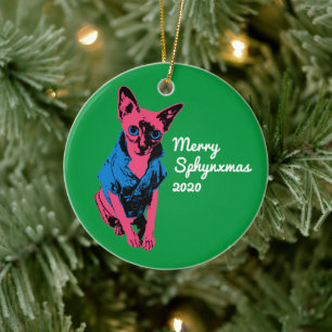 Ornements Sphynx Cat
