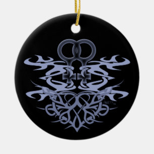 Ornements tribaux lesbiens de coutume de coeur