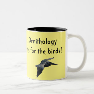 Ornithologie -- Elle est pour les oiseaux ! Tasse