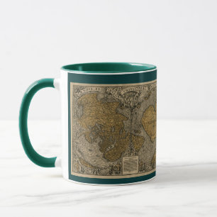 Oronce Finé Historique Vieux Monde Carte Café Mug