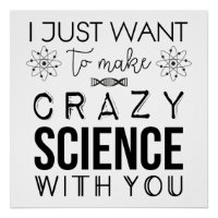 Orphan Black Crazy Science Poster brillant