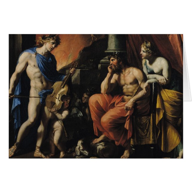 Orphée avant Pluton et Persephone (Devant horizontal)