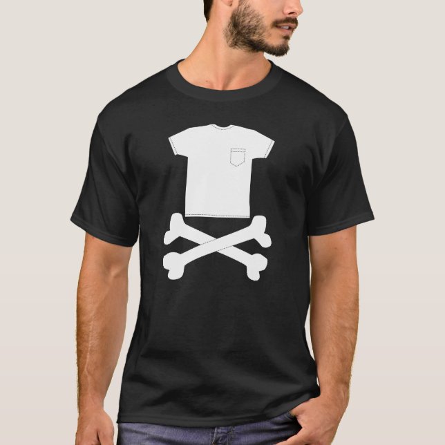 Os de T-shirt et de croix (Devant)