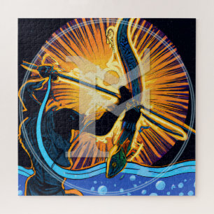 Os Rune Art Puzzle   ᚩ Runique Viking Anglo-Saxon