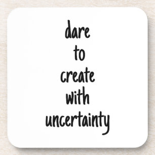 Oser Créer Un Dessous de verre Plastique Dur