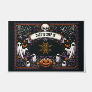 Oser entrer dans le tapis de porte d'Halloween