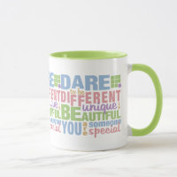 Oser être différent tasses - choisir style & coule