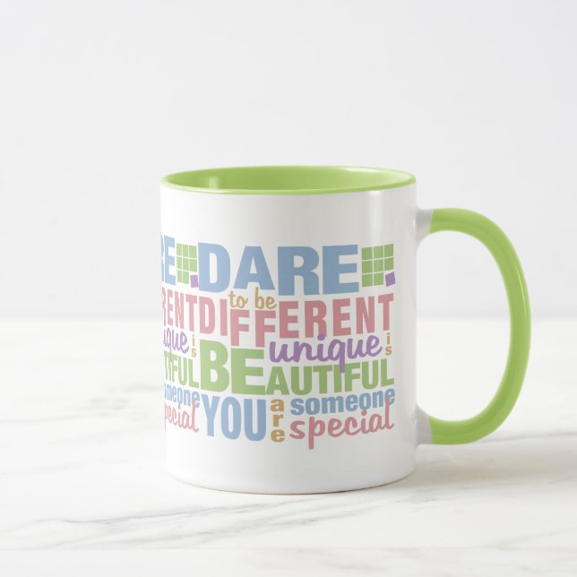 Oser être différent tasses - choisir style & coule (Droite)