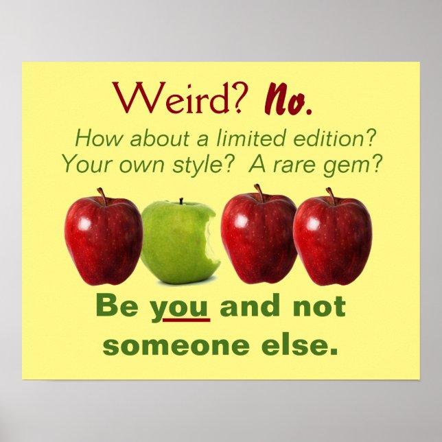 Oser être vous Poster (Devant)