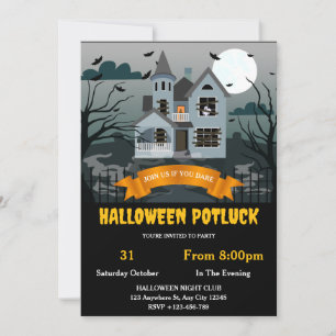Oser Invitation de la fête d'Halloween